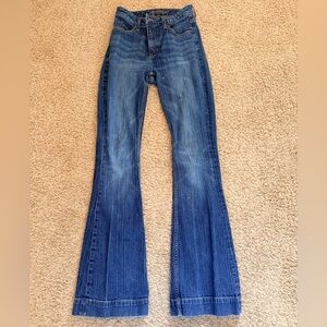 Kimes Ranch Dark Blue Flare Jeans